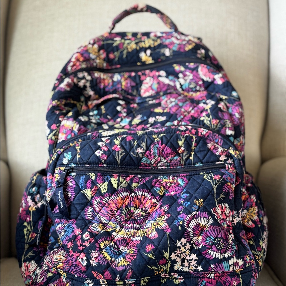 Vera Bradley Quilted Campus Backpack